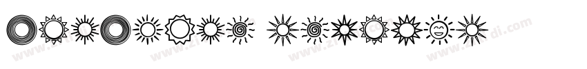 Sunshine Regular字体转换